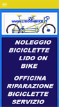 Mobile Screenshot of lidoonbike.it